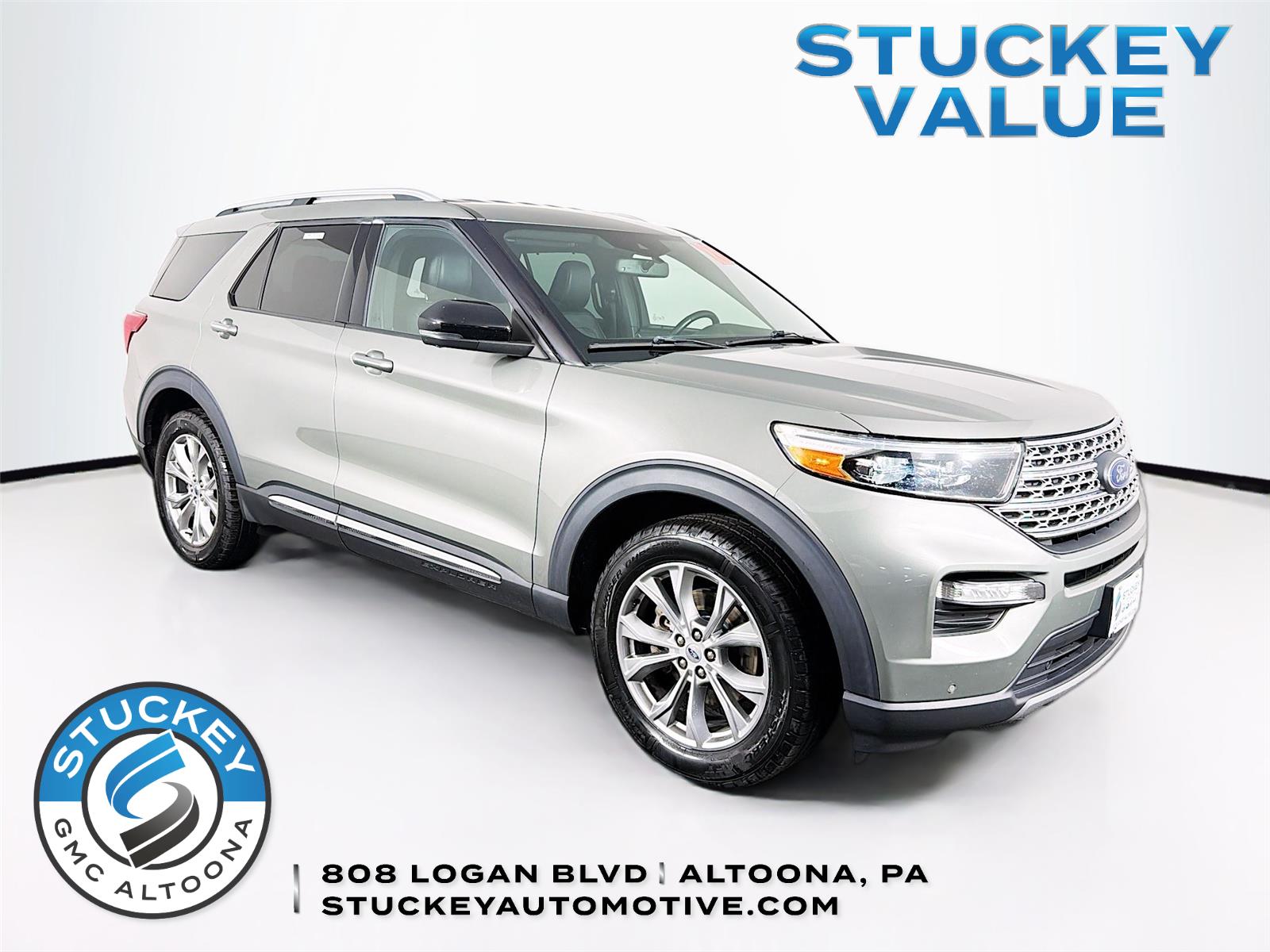 Silver Spruce 2020 Ford Explorer SUV / Crossover All-Wheel Drive Automatic