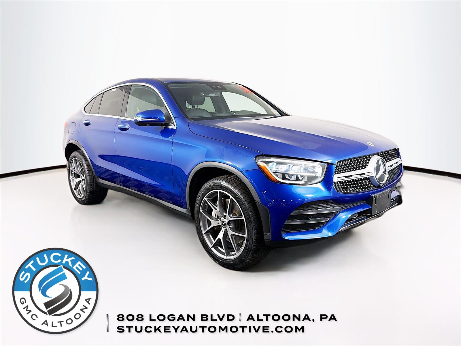 Starling Blue Metallic 2022 Mercedes-Benz GLC SUV / Crossover All-Wheel Drive Automatic