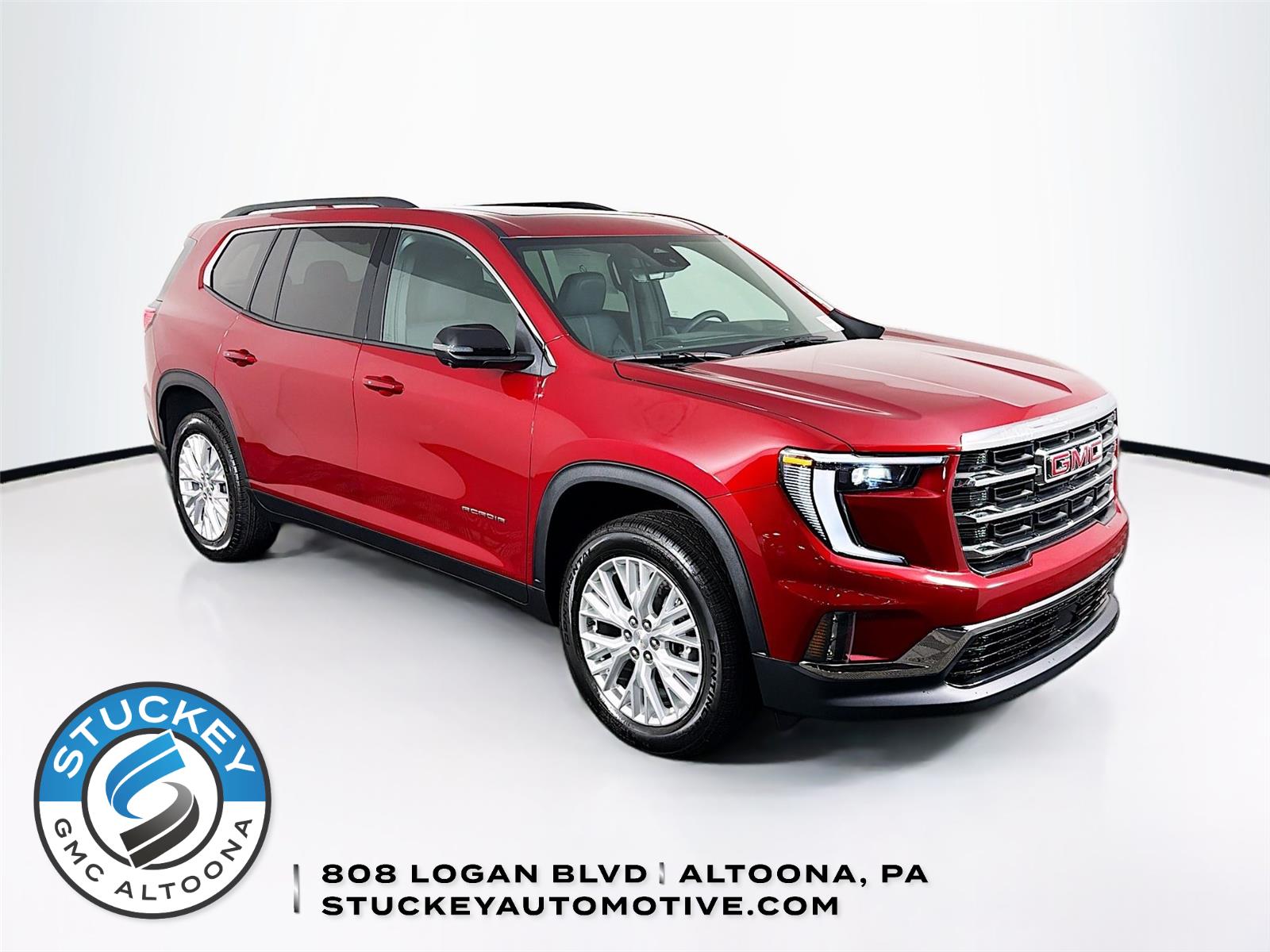 Volcanic Red Tintcoat 2026 GMC Acadia SUV / Crossover Four-Wheel Drive 8-Speed Automatic