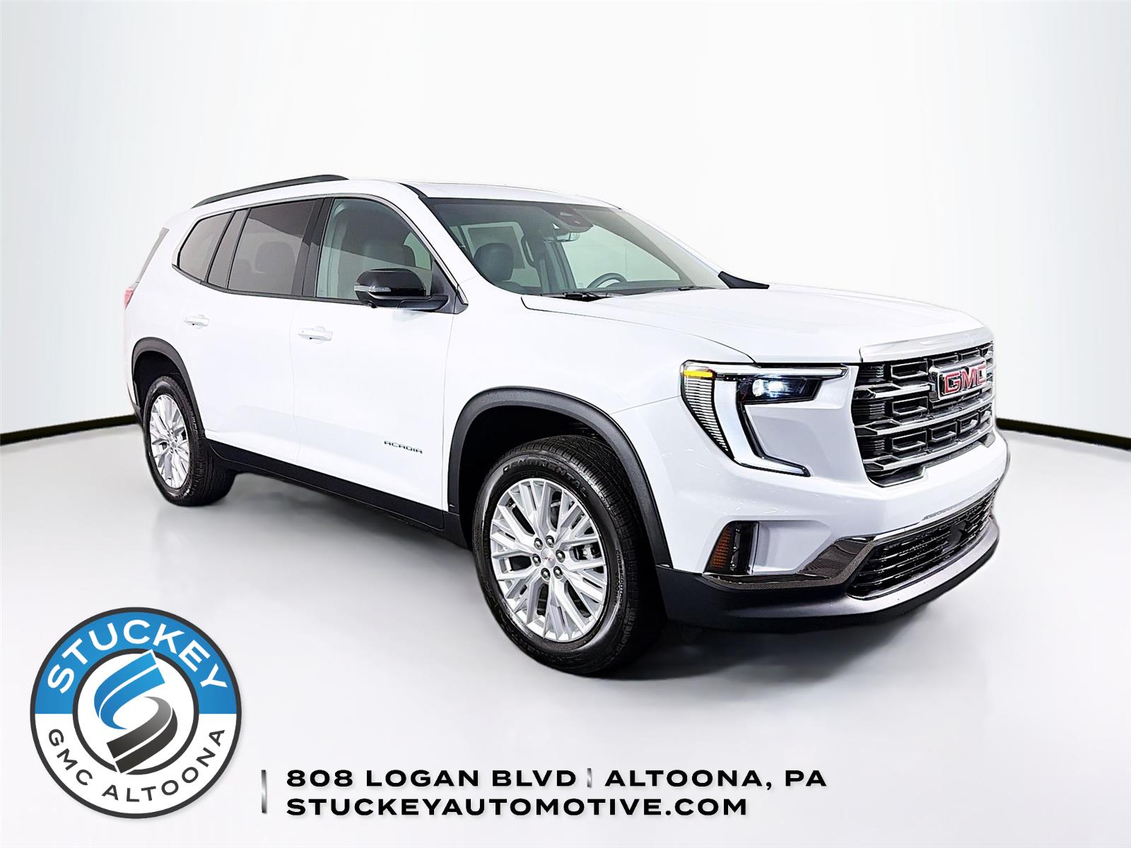 GLACIER WHITE TRICOAT 2026 GMC Acadia SUV / Crossover Four-Wheel Drive Automatic