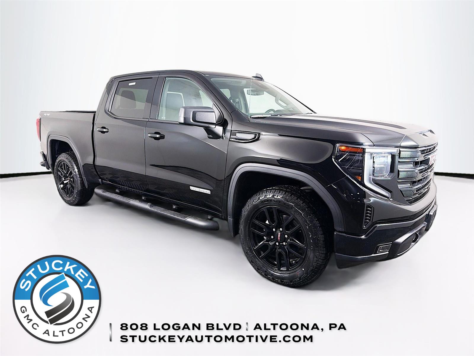 Onyx Black 2024 GMC Sierra 1500 Pickup Truck Four-Wheel Drive 8-Speed Automatic