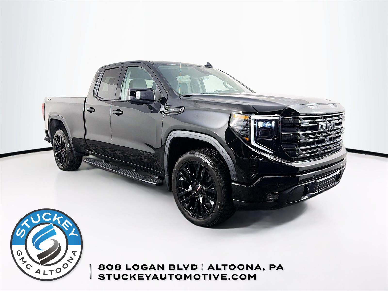 Onyx Black 2026 GMC Sierra 1500 Pickup Truck Four-Wheel Drive Automatic