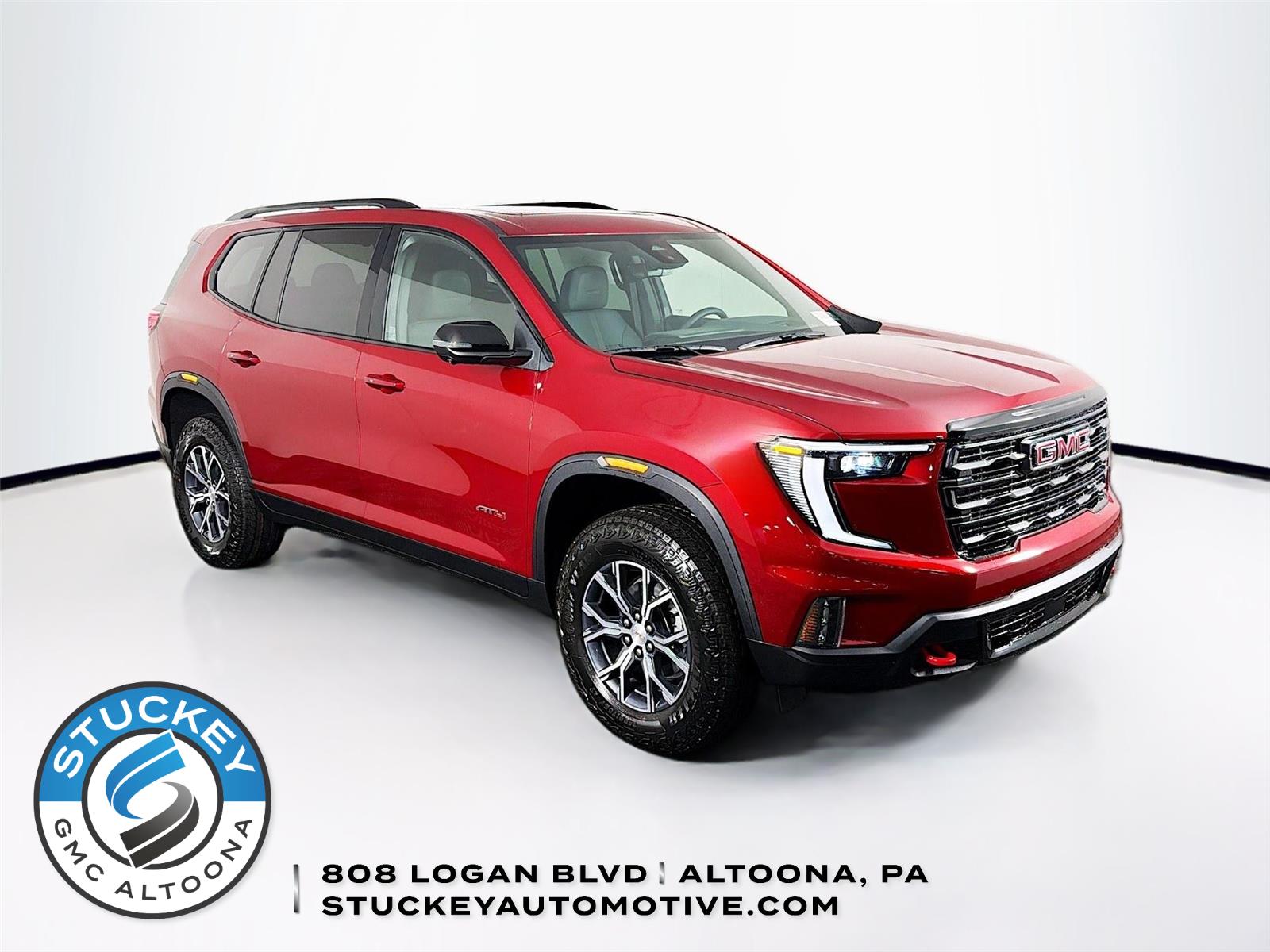 Volcanic Red Tintcoat 2026 GMC Acadia SUV / Crossover Four-Wheel Drive 8-Speed Automatic