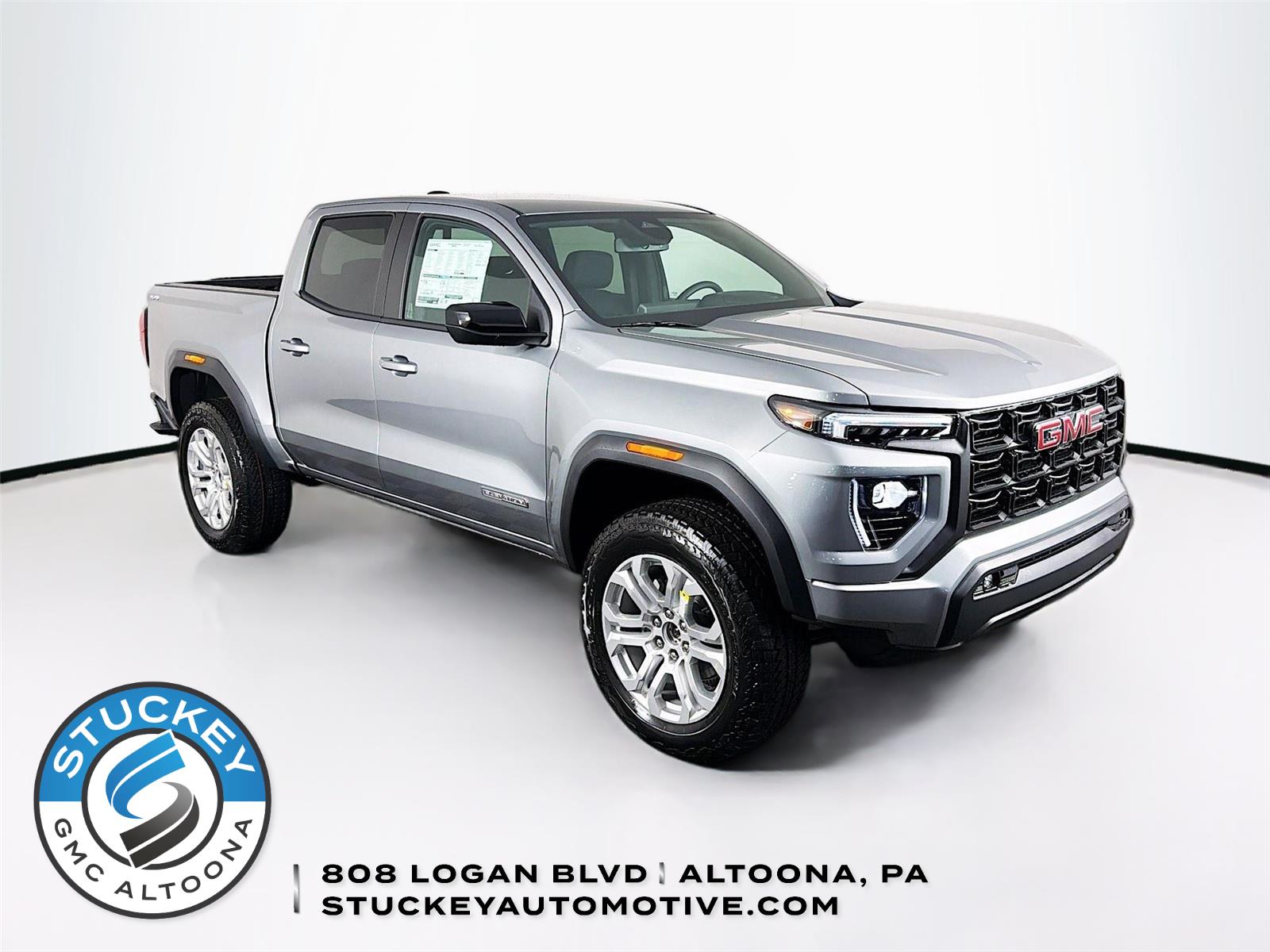 Sterling Metallic 2026 GMC Canyon Pickup Truck Four-Wheel Drive 8-Speed Automatic