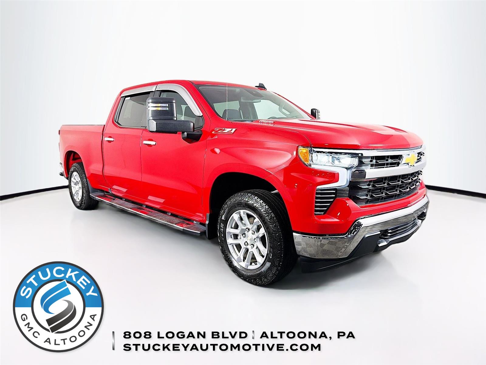 Red Hot 2024 Chevrolet Silverado 1500 Pickup Truck Four-Wheel Drive Automatic