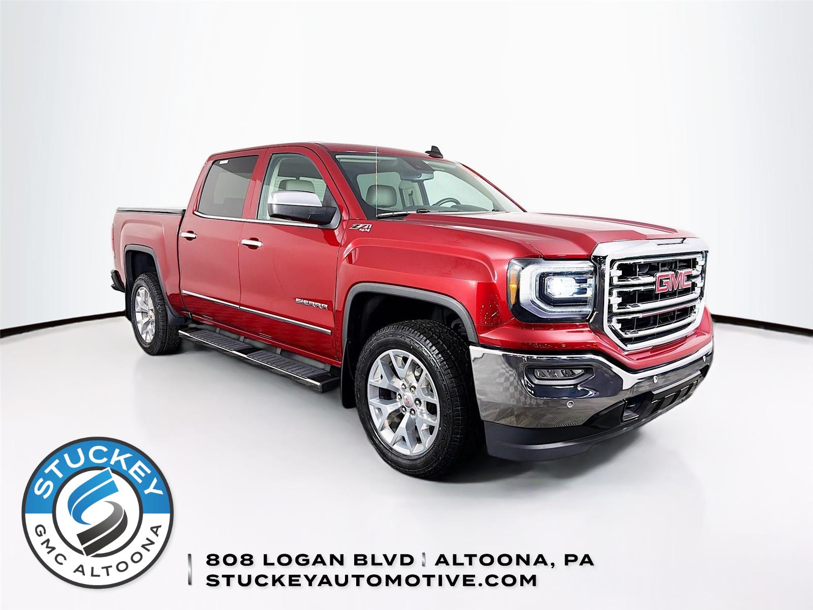 Red Quartz Tintcoat 2018 GMC Sierra 1500 Pickup Truck Four-Wheel Drive 8-Speed Automatic