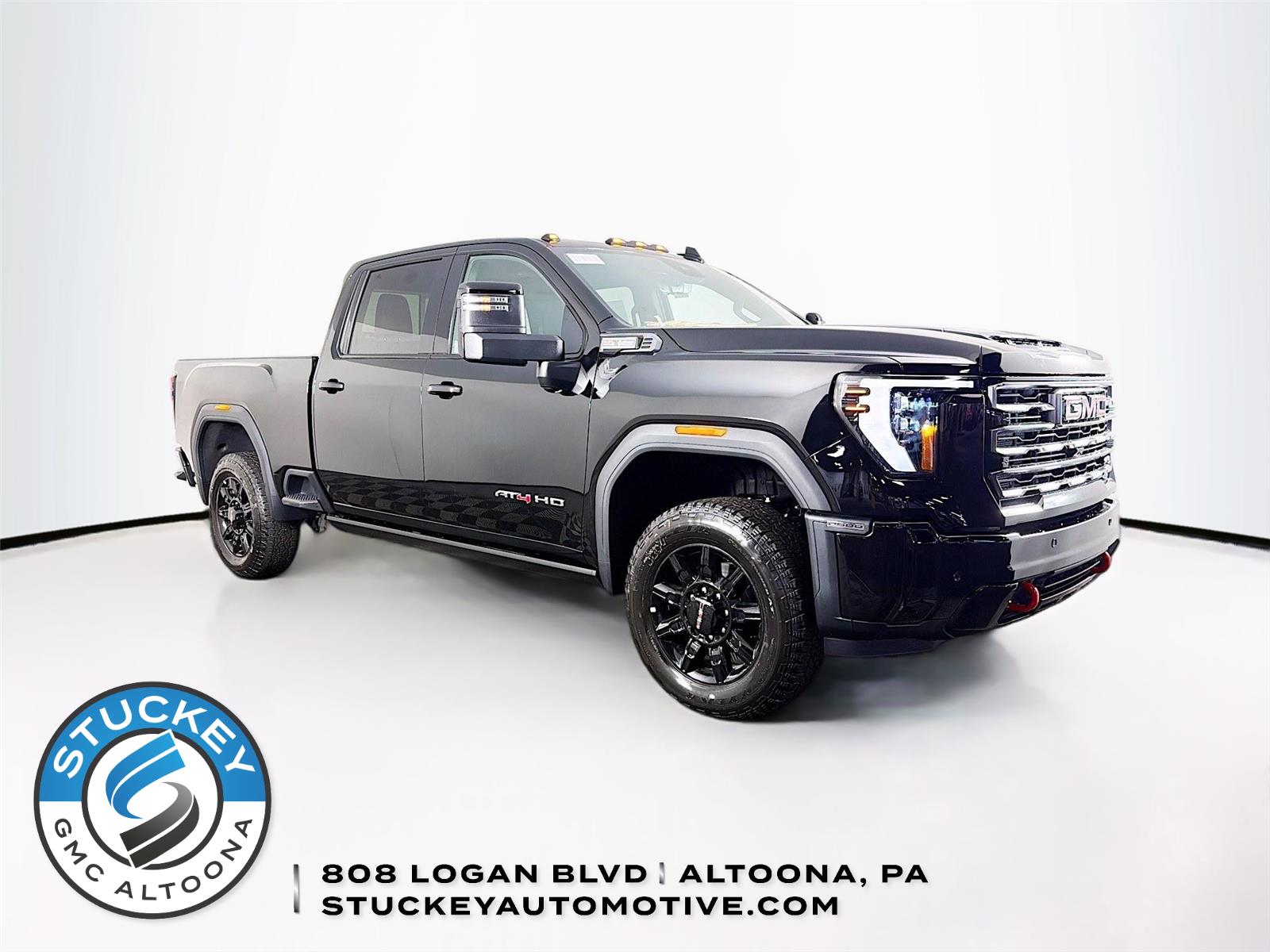 Onyx Black 2026 GMC Sierra 2500HD Pickup Truck Four-Wheel Drive Automatic