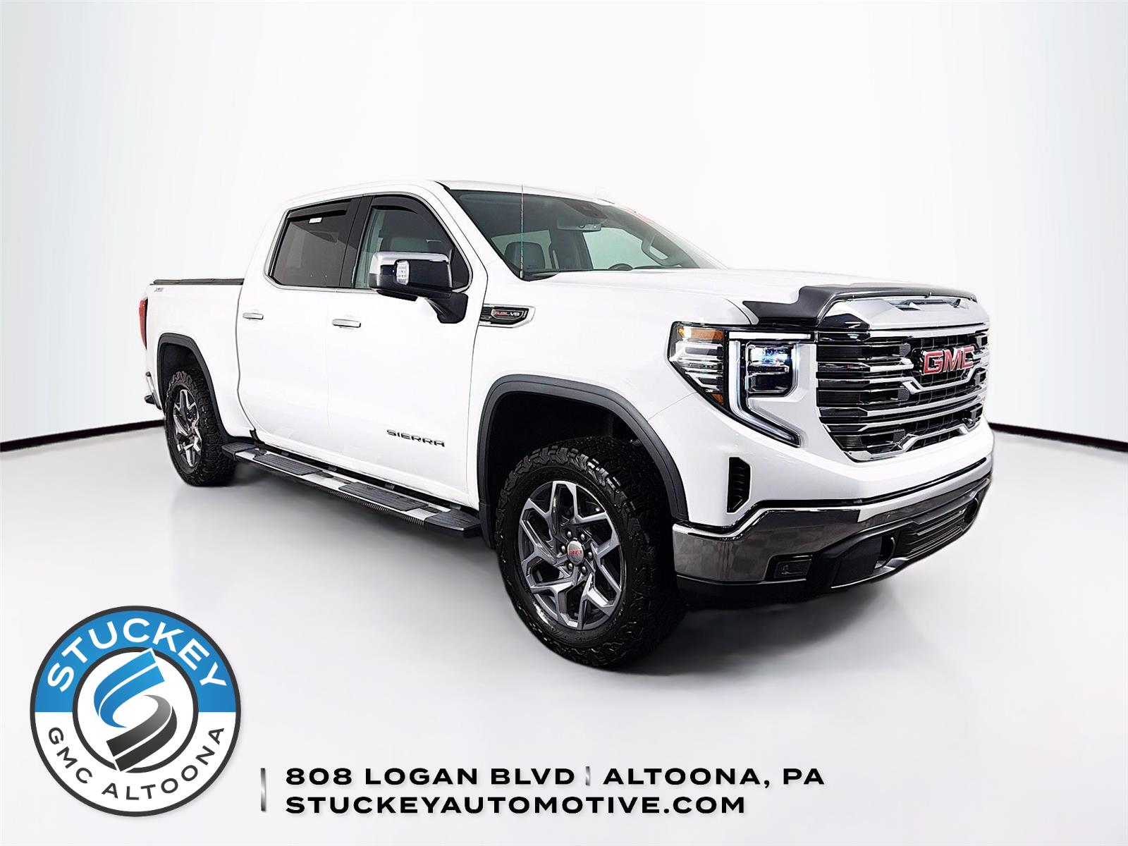 Summit White 2023 GMC Sierra 1500 Pickup Truck Four-Wheel Drive Automatic