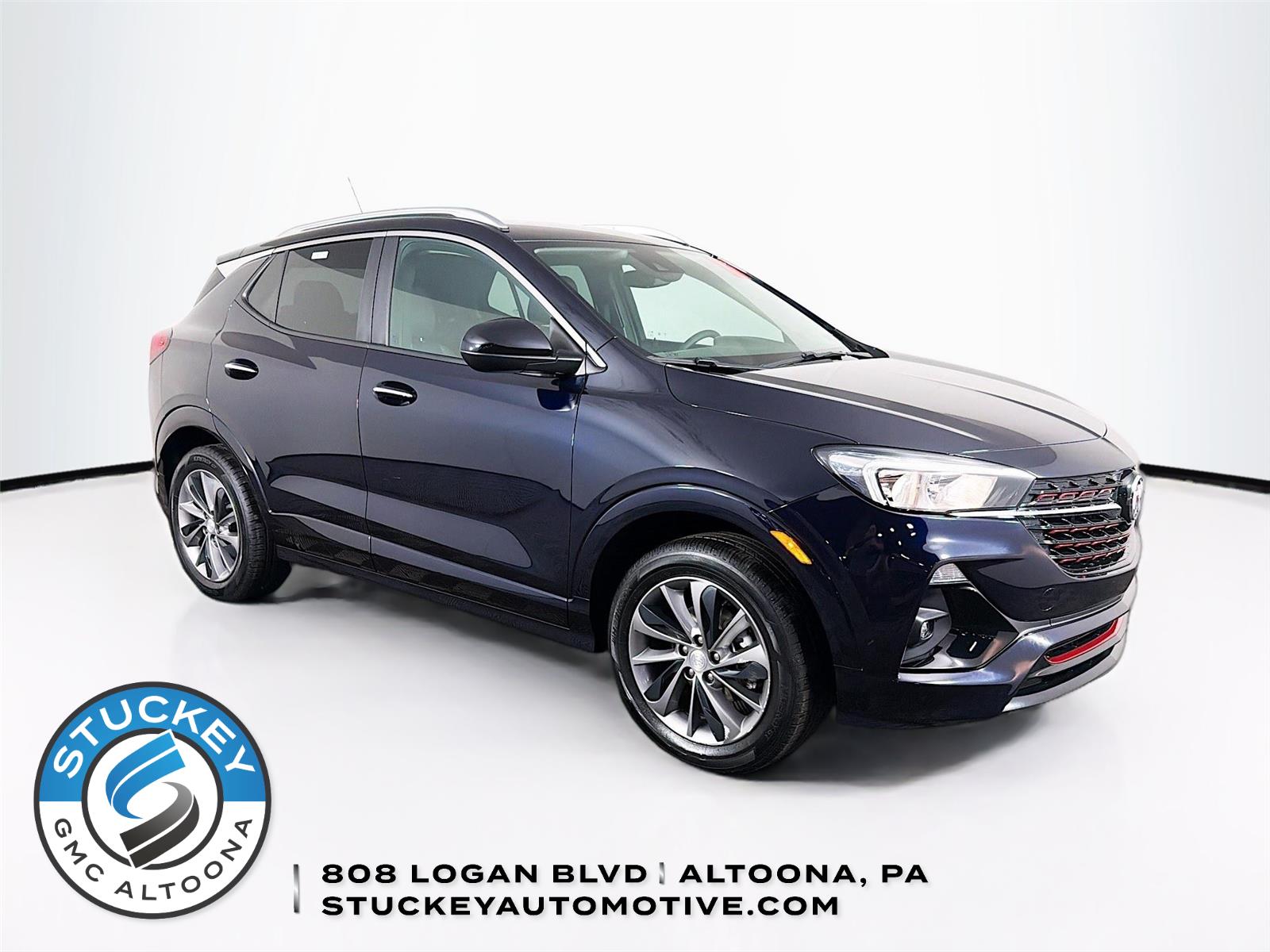 Dark Moon Blue Metallic 2021 Buick Encore GX SUV / Crossover All-Wheel Drive 9-Speed Automatic