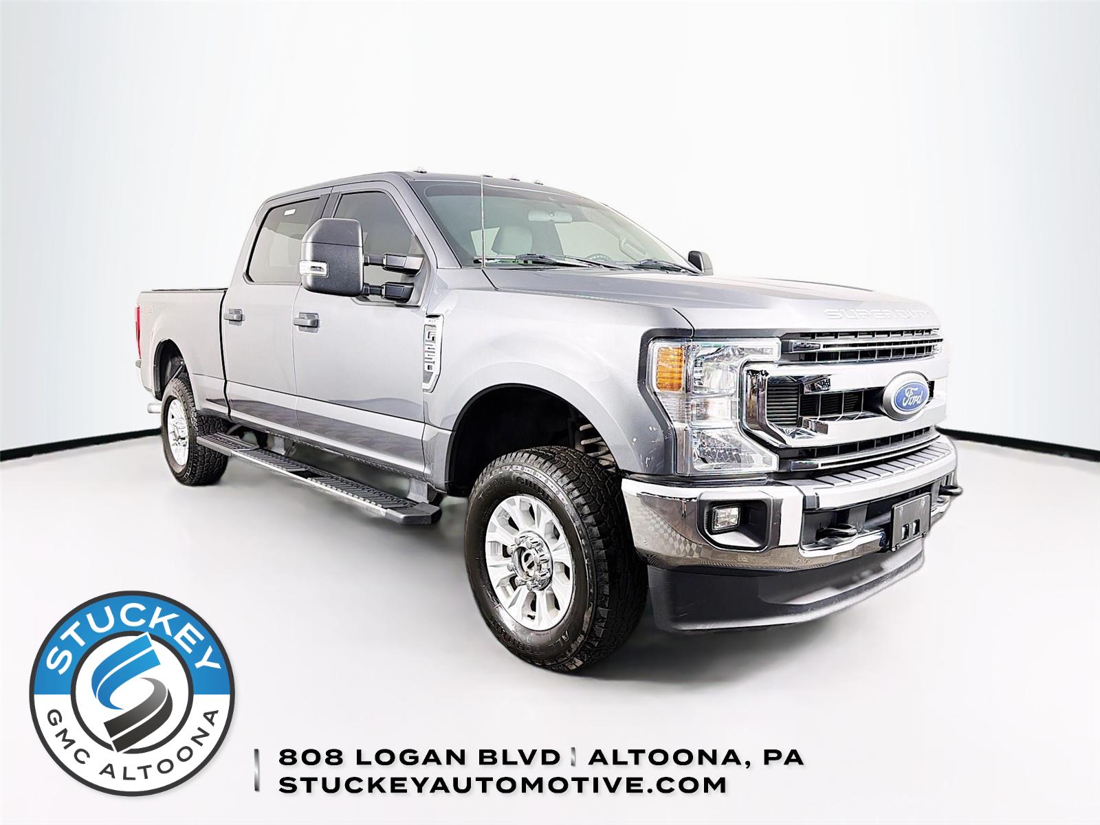Carbonized Gray 2021 Ford F-250 Super Duty Pickup Truck Four-Wheel Drive 6-Speed Automatic