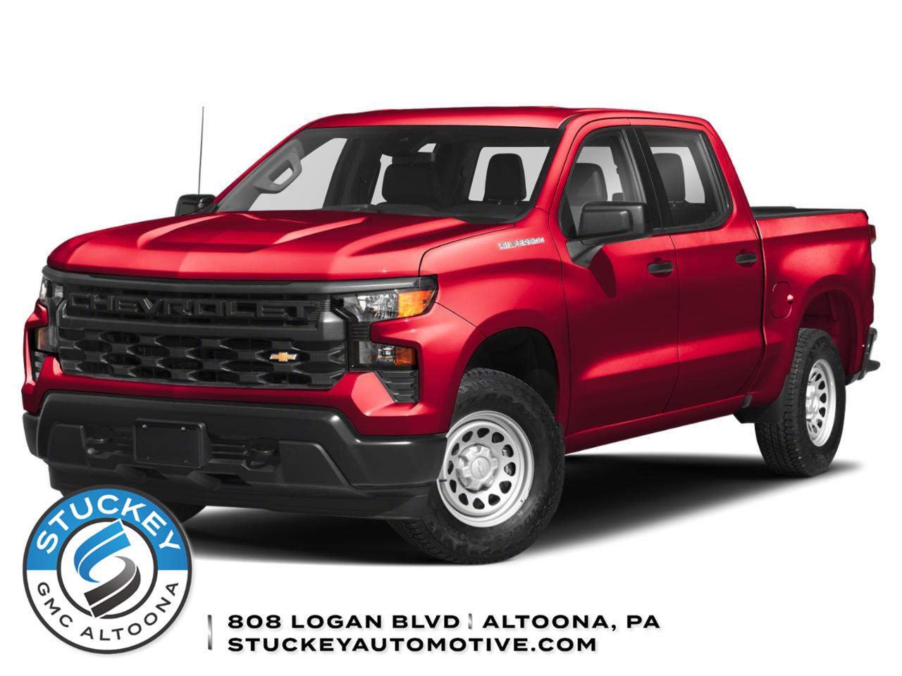 Cherry Red Tintcoat 2022 Chevrolet Silverado 1500 Pickup Truck Four-Wheel Drive Automatic