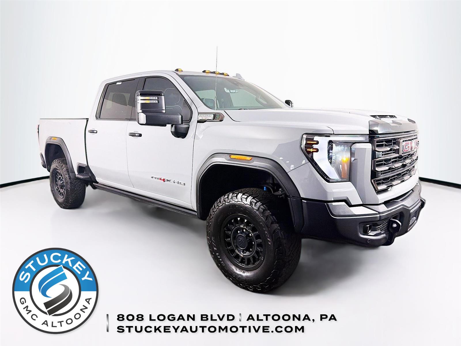 Thunderstorm Gray 2024 GMC Sierra 2500HD Pickup Truck Four-Wheel Drive Automatic