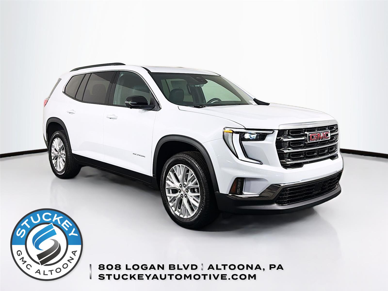 Glacier White Tricoat 2026 GMC Acadia SUV / Crossover Four-Wheel Drive 8-Speed Automatic