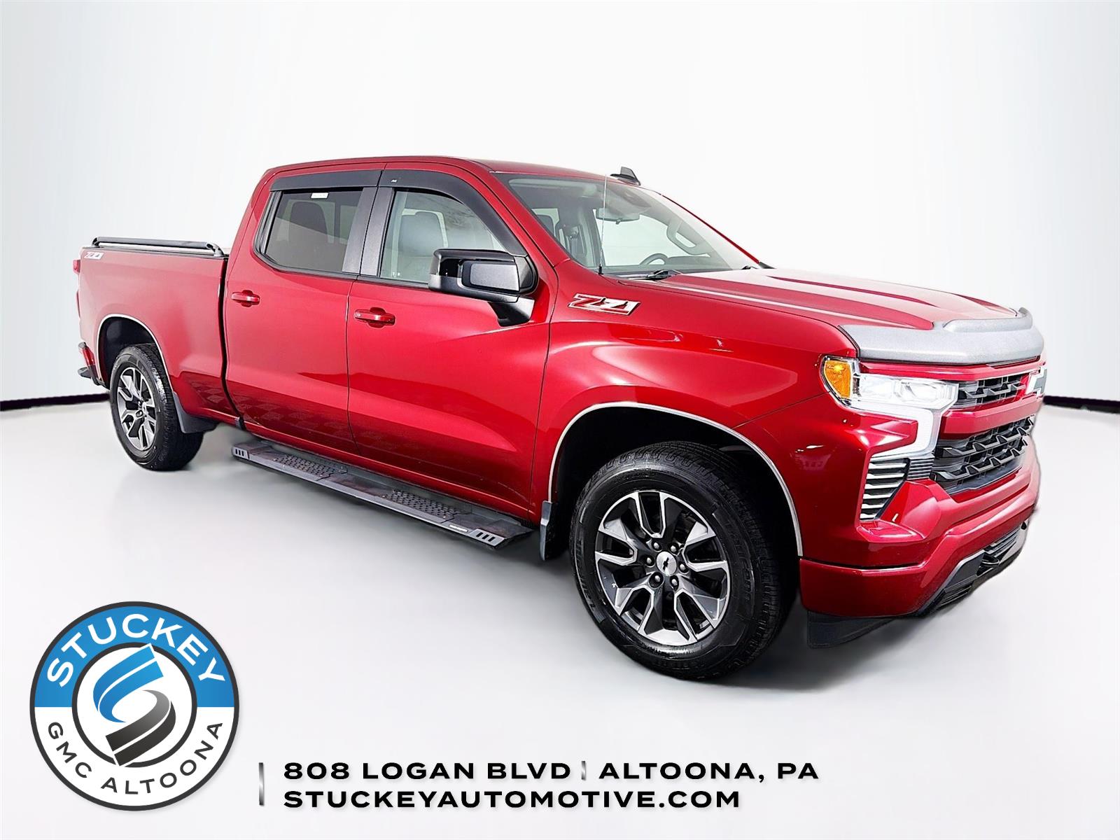Cherry Red Tintcoat 2022 Chevrolet Silverado 1500 Pickup Truck Four-Wheel Drive Automatic