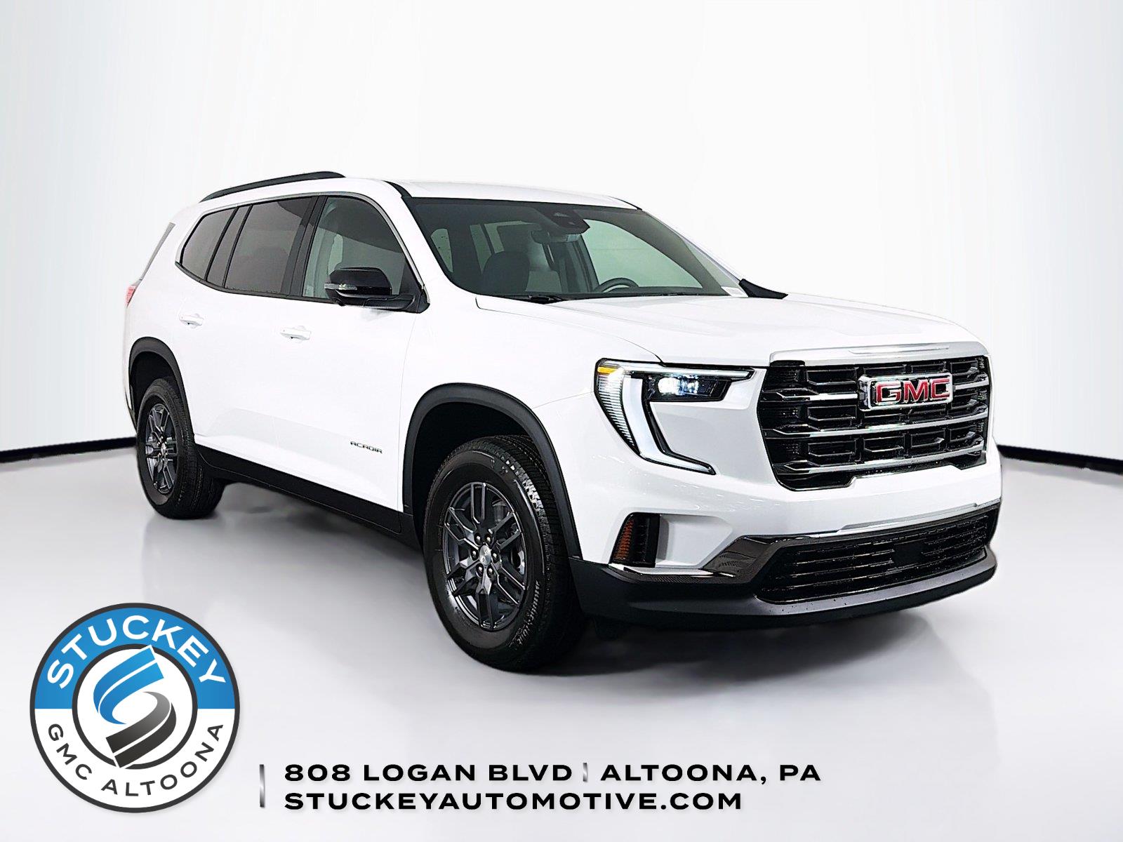 Summit White 2026 GMC Acadia SUV / Crossover Four-Wheel Drive 8-Speed Automatic