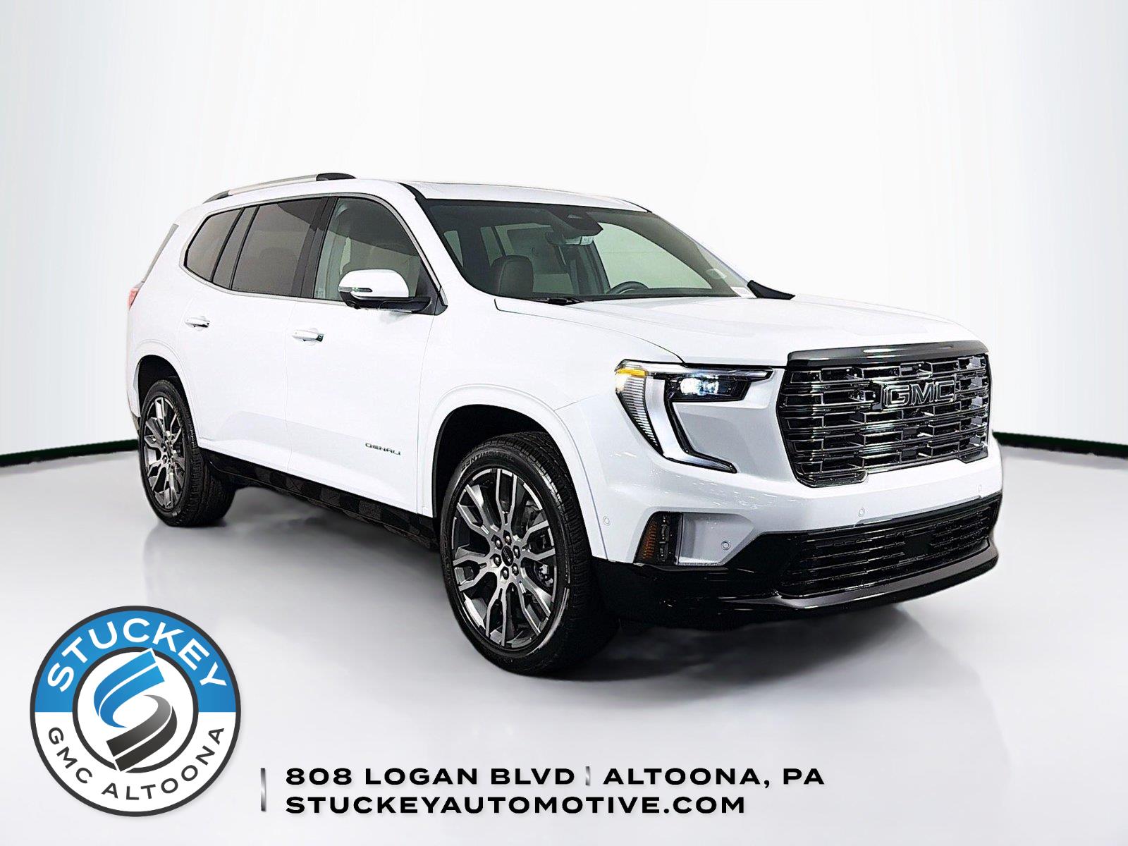 Glacier White Tricoat 2026 GMC Acadia SUV / Crossover Four-Wheel Drive 8-Speed Automatic