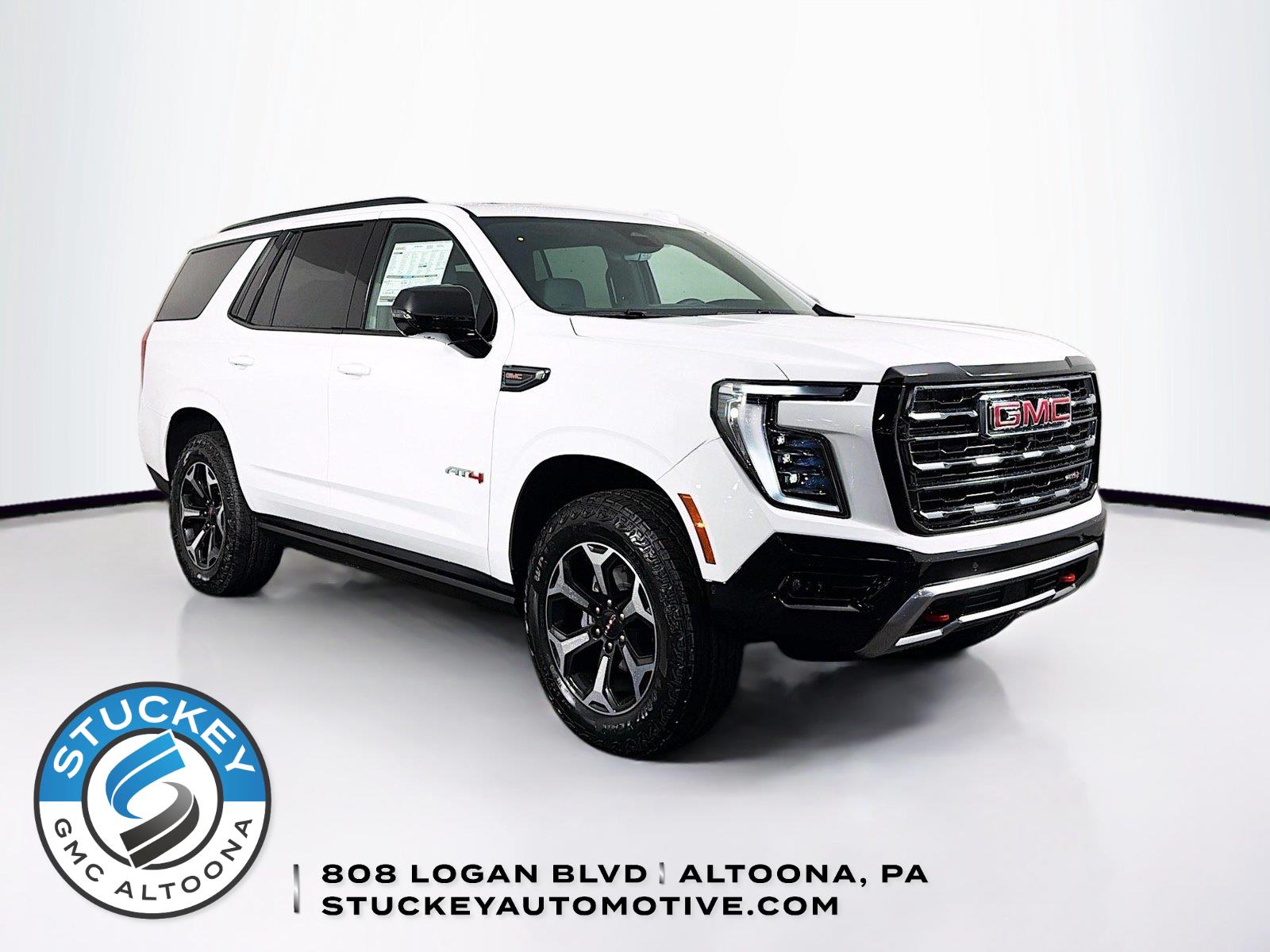 Summit White 2026 GMC Yukon SUV / Crossover Four-Wheel Drive Automatic