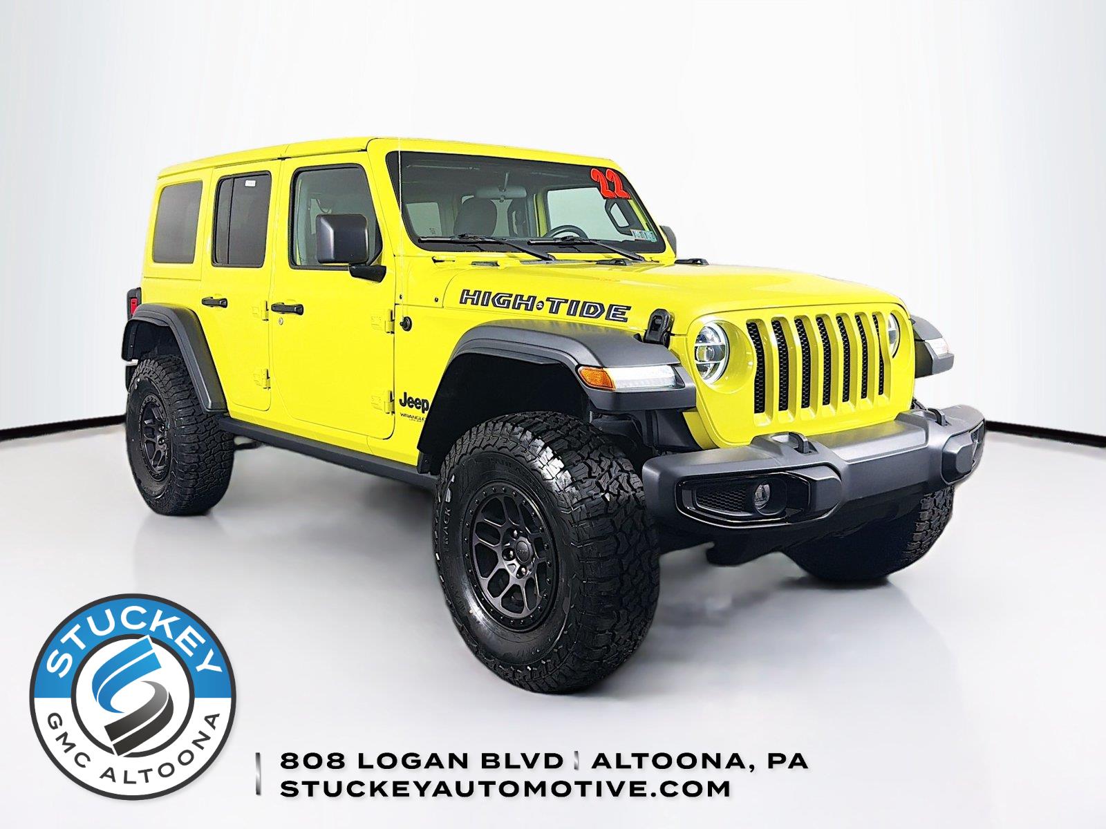 High Velocity Clearcoat 2022 Jeep Wrangler SUV / Crossover Four-Wheel Drive 8-Speed Automatic