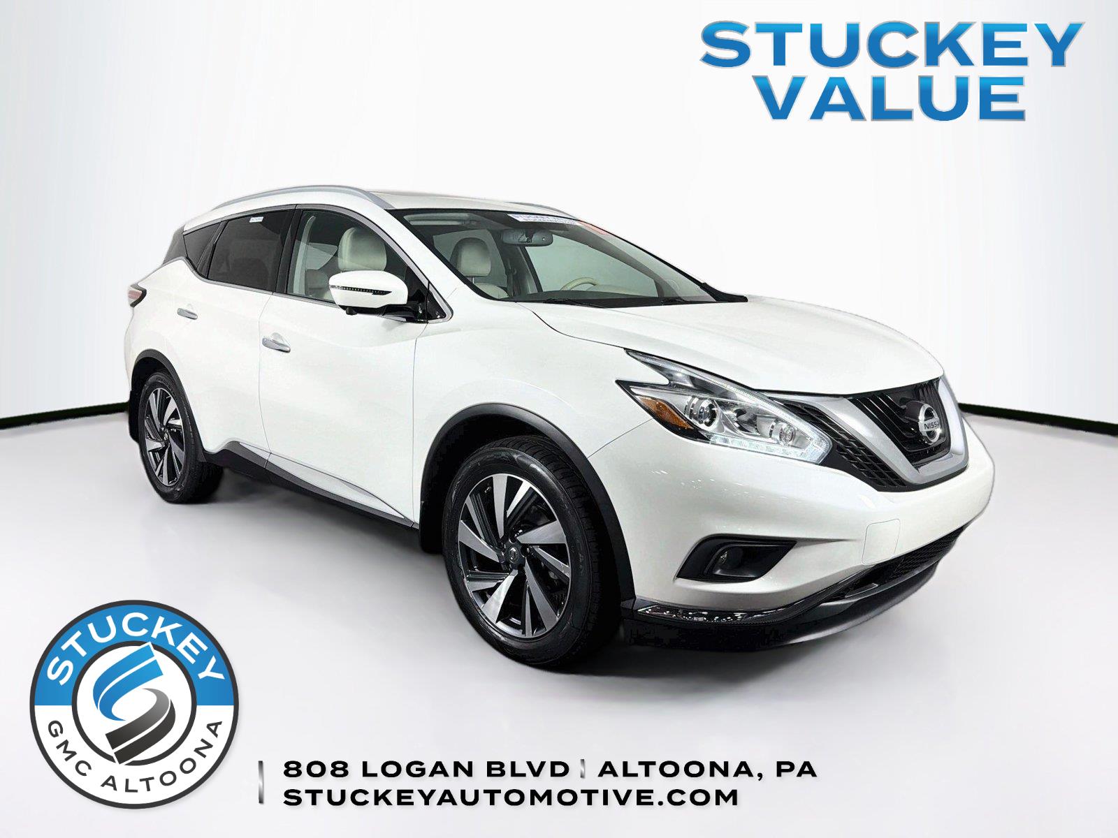 Pearl White 2018 Nissan Murano SUV / Crossover All-Wheel Drive Continuously Variable Transmission