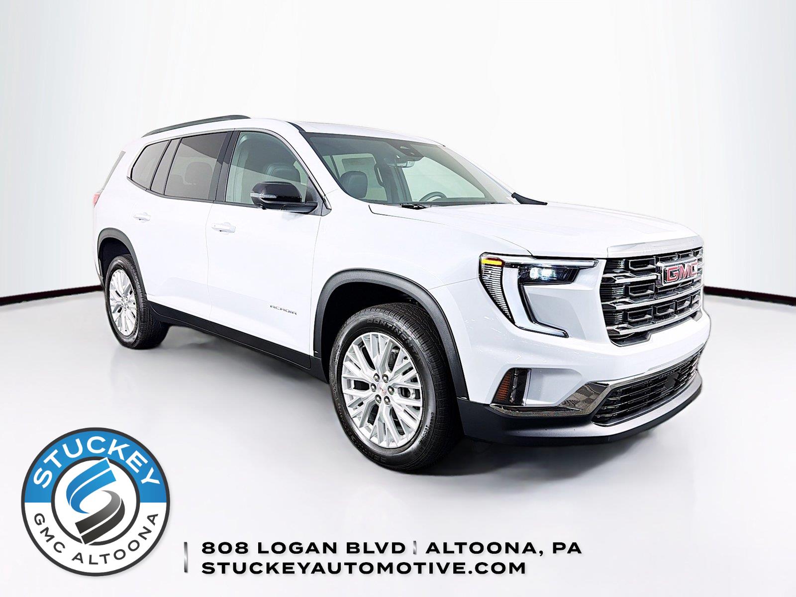 Glacier White Tricoat 2026 GMC Acadia SUV / Crossover Four-Wheel Drive 8-Speed Automatic