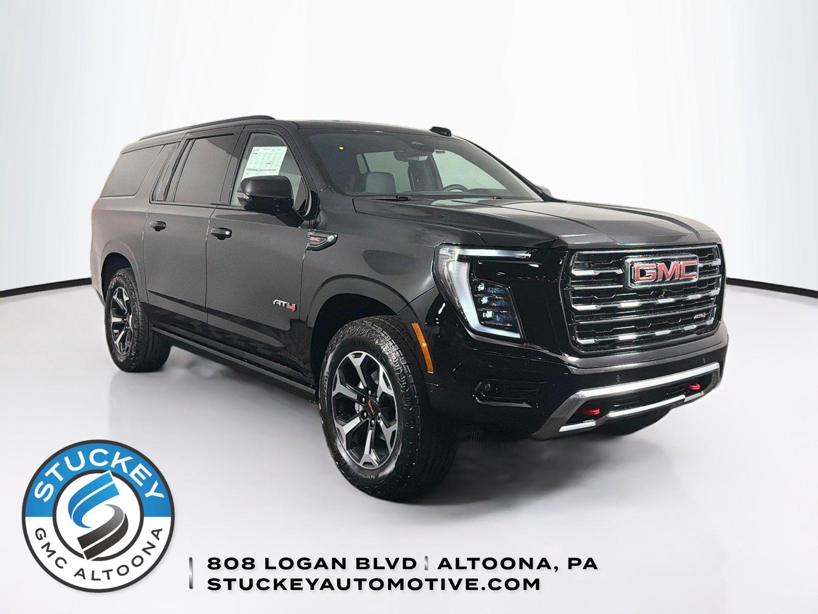 ONYX BLACK 2026 GMC Yukon XL SUV / Crossover Four-Wheel Drive Automatic