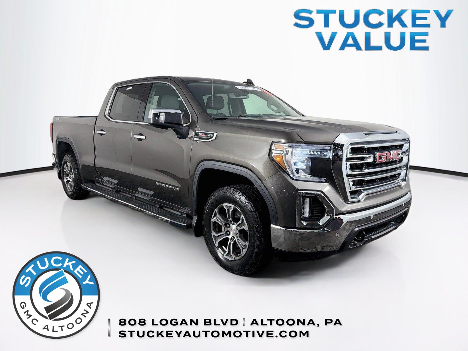 Smokey Quartz Metallic 2019 GMC Sierra 1500 Pickup Truck Four-Wheel Drive Automatic