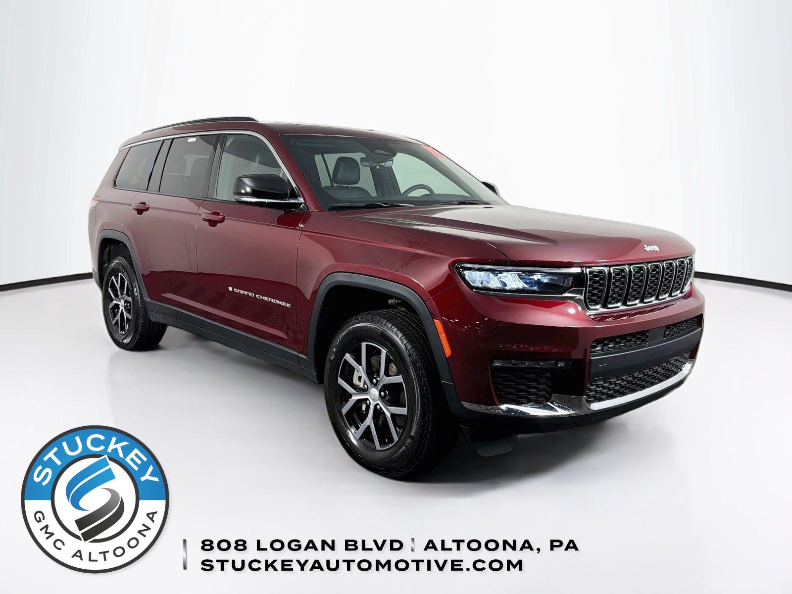 Velvet Red Pearlcoat 2025 Jeep Grand Cherokee L SUV / Crossover Four-Wheel Drive 8-Speed Automatic
