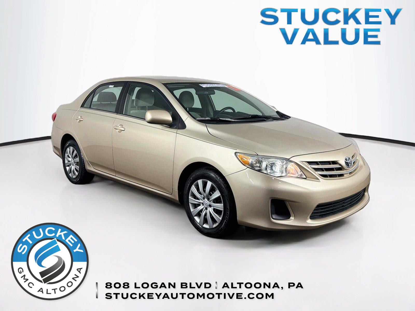 Sandy Beach Metallic 2013 Toyota Corolla Sedan Front-Wheel Drive Automatic