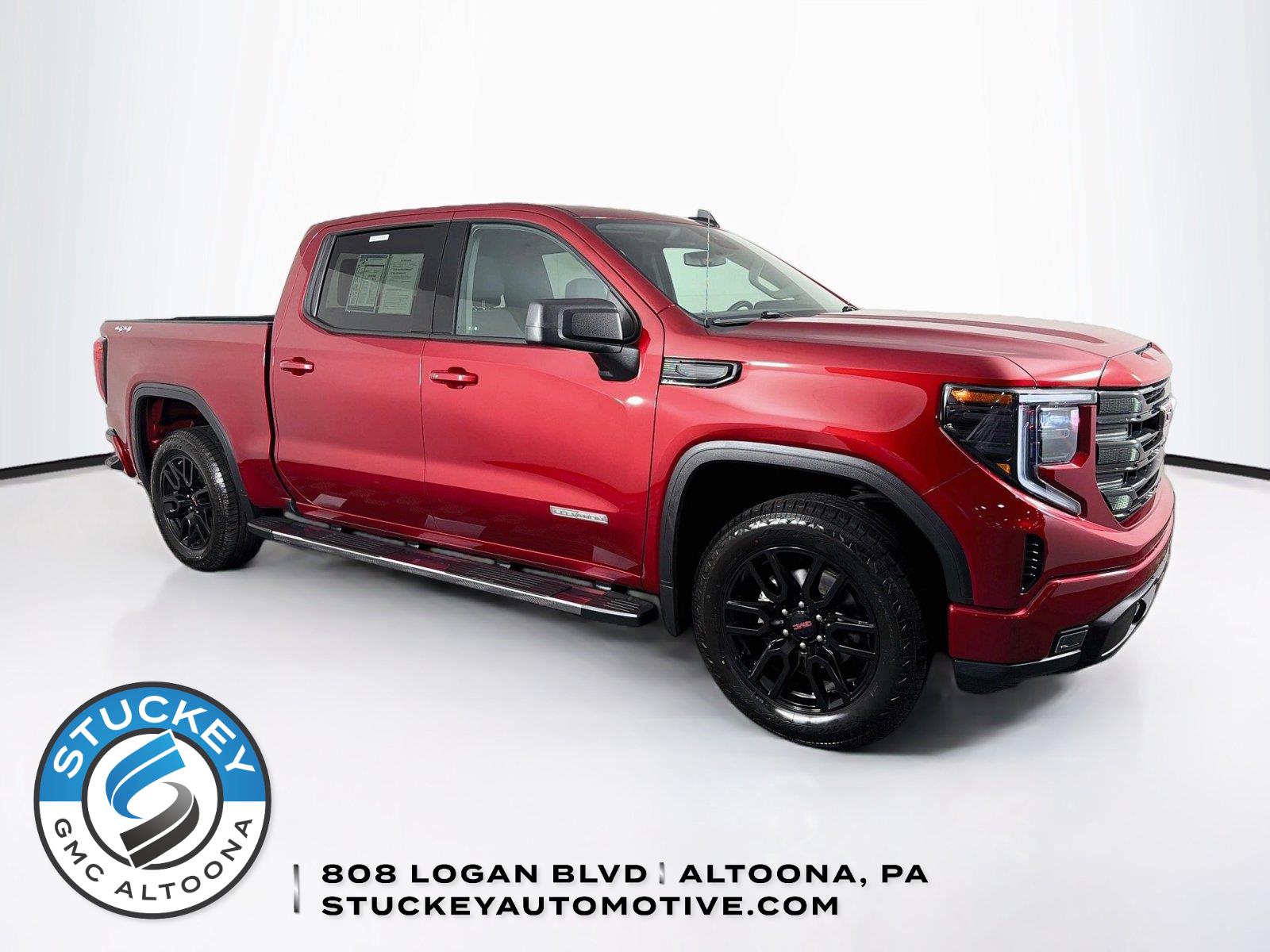 Volcanic Red Tintcoat 2024 GMC Sierra 1500 Pickup Truck Four-Wheel Drive 8-Speed Automatic