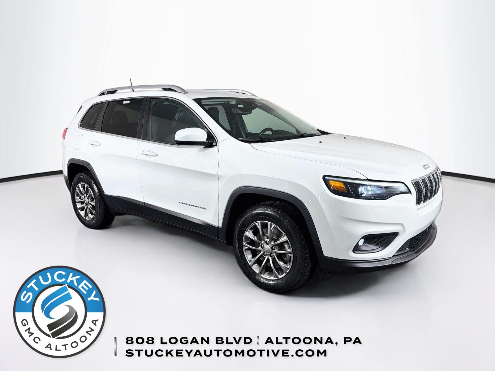 Bright White Clearcoat 2021 Jeep Cherokee SUV / Crossover Four-Wheel Drive 9-Speed Automatic