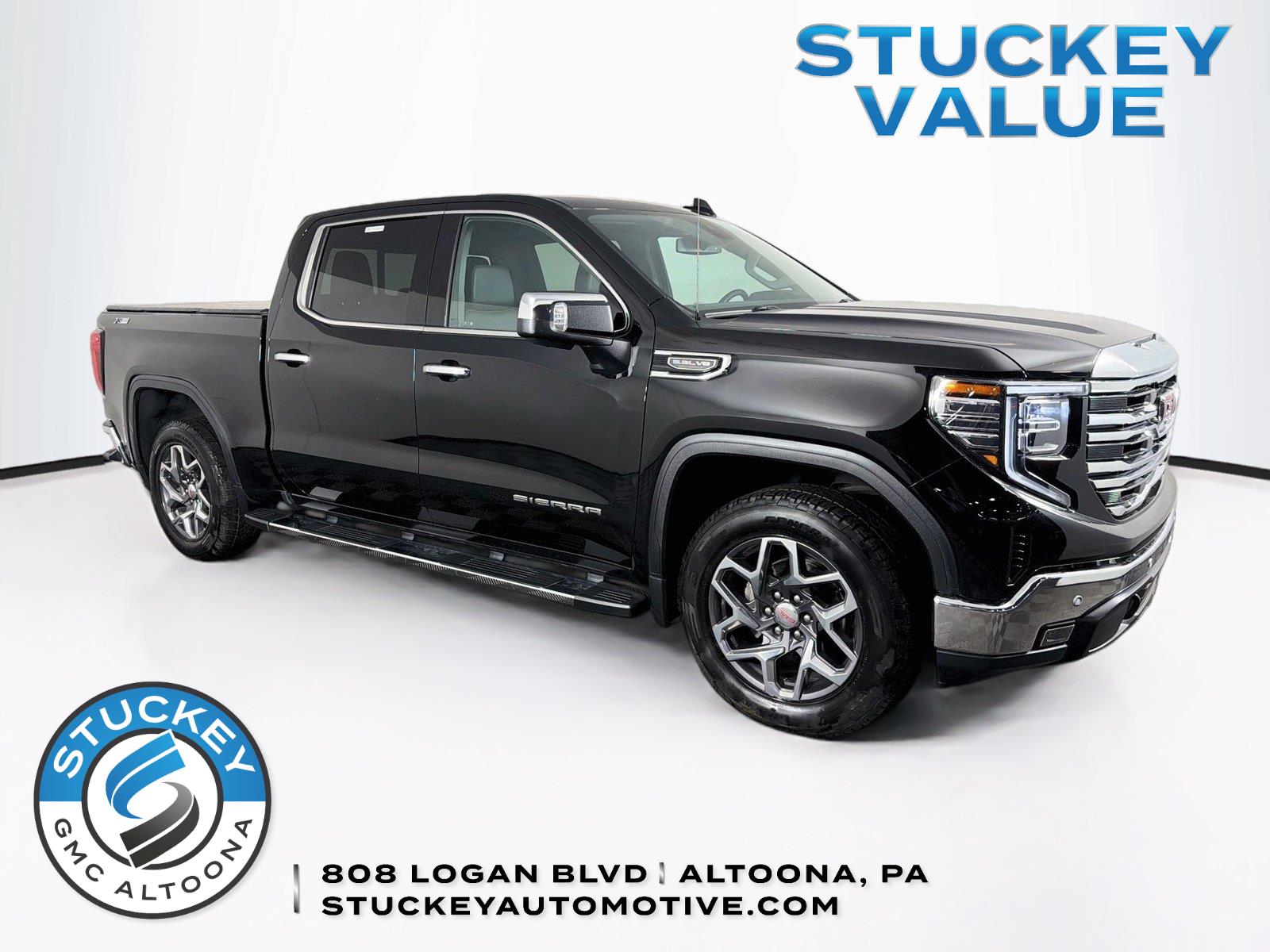 Onyx Black 2024 GMC Sierra 1500 Pickup Truck Four-Wheel Drive Automatic