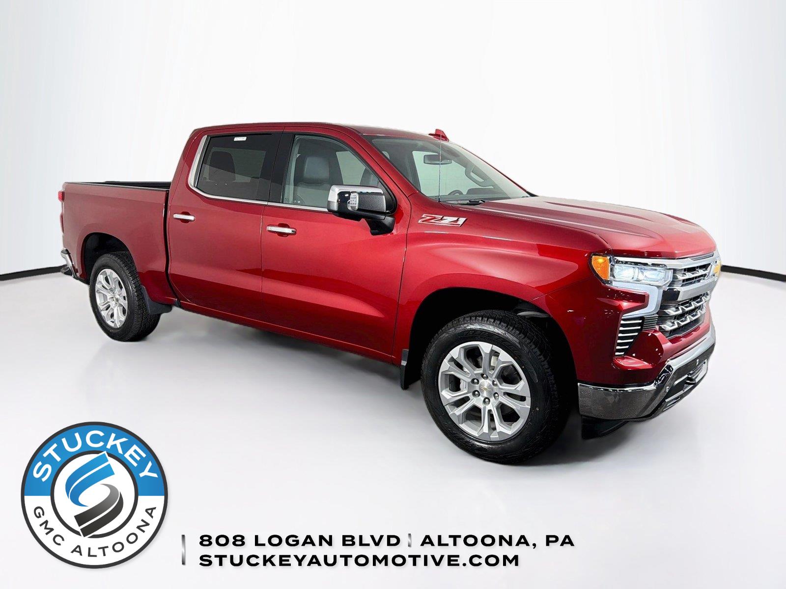 Radiant Red Tintcoat 2024 Chevrolet Silverado 1500 Pickup Truck Four-Wheel Drive Automatic
