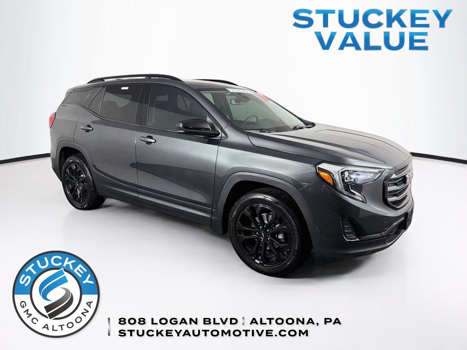 Graphite Gray Metallic 2020 GMC Terrain SUV / Crossover Four-Wheel Drive 9-Speed Automatic Overdrive