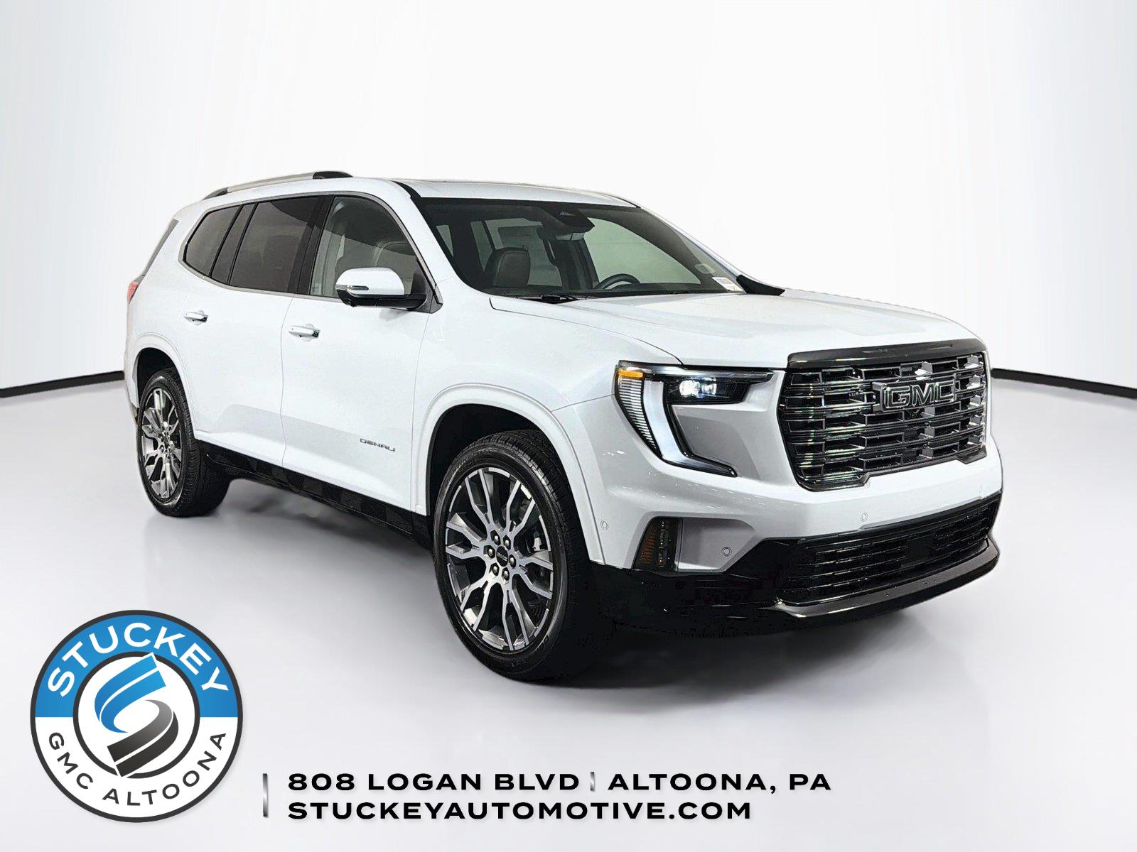 Glacier White Tricoat 2027 GMC Acadia SUV / Crossover Four-Wheel Drive 8-Speed Automatic
