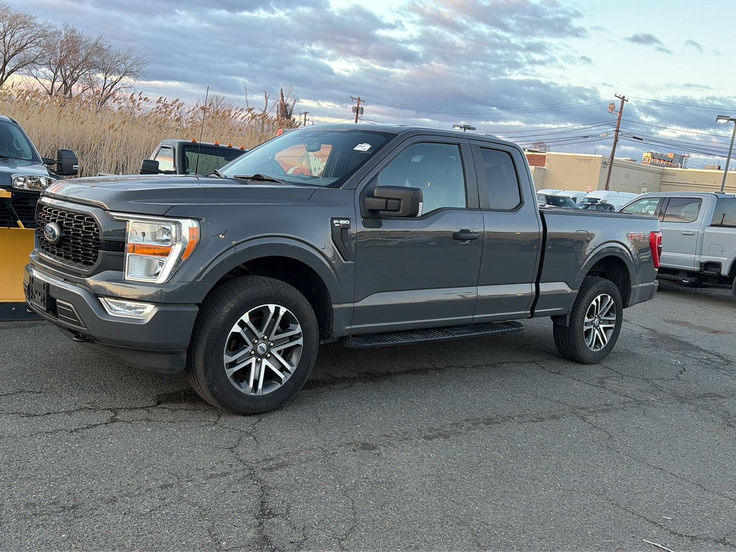 Gray (Lead Foot) 2021 Ford F-150 XL SuperCab 4WD Pickup Truck Four-Wheel Drive Automatic