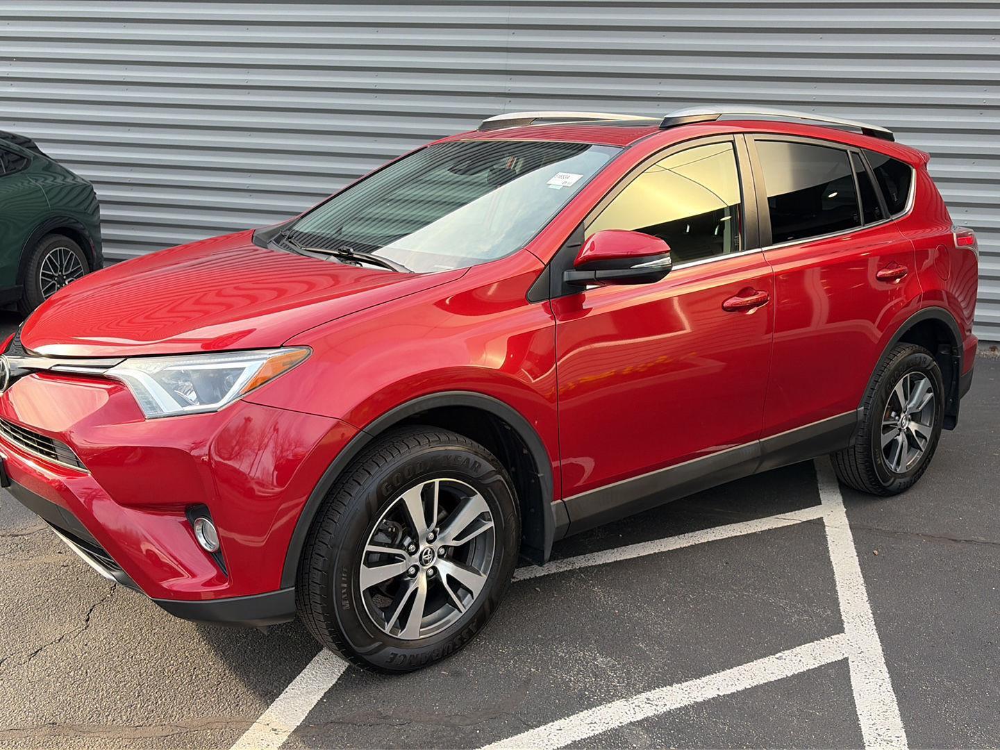 Barcelona Red Metallic 2017 Toyota RAV4 XLE AWD SUV / Crossover All-Wheel Drive Automatic
