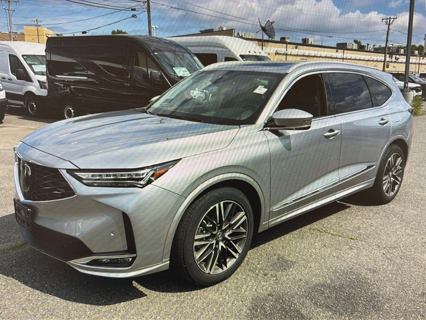 Liquid Carbon Metallic 2025 Acura MDX SUV / Crossover All-Wheel Drive Automatic