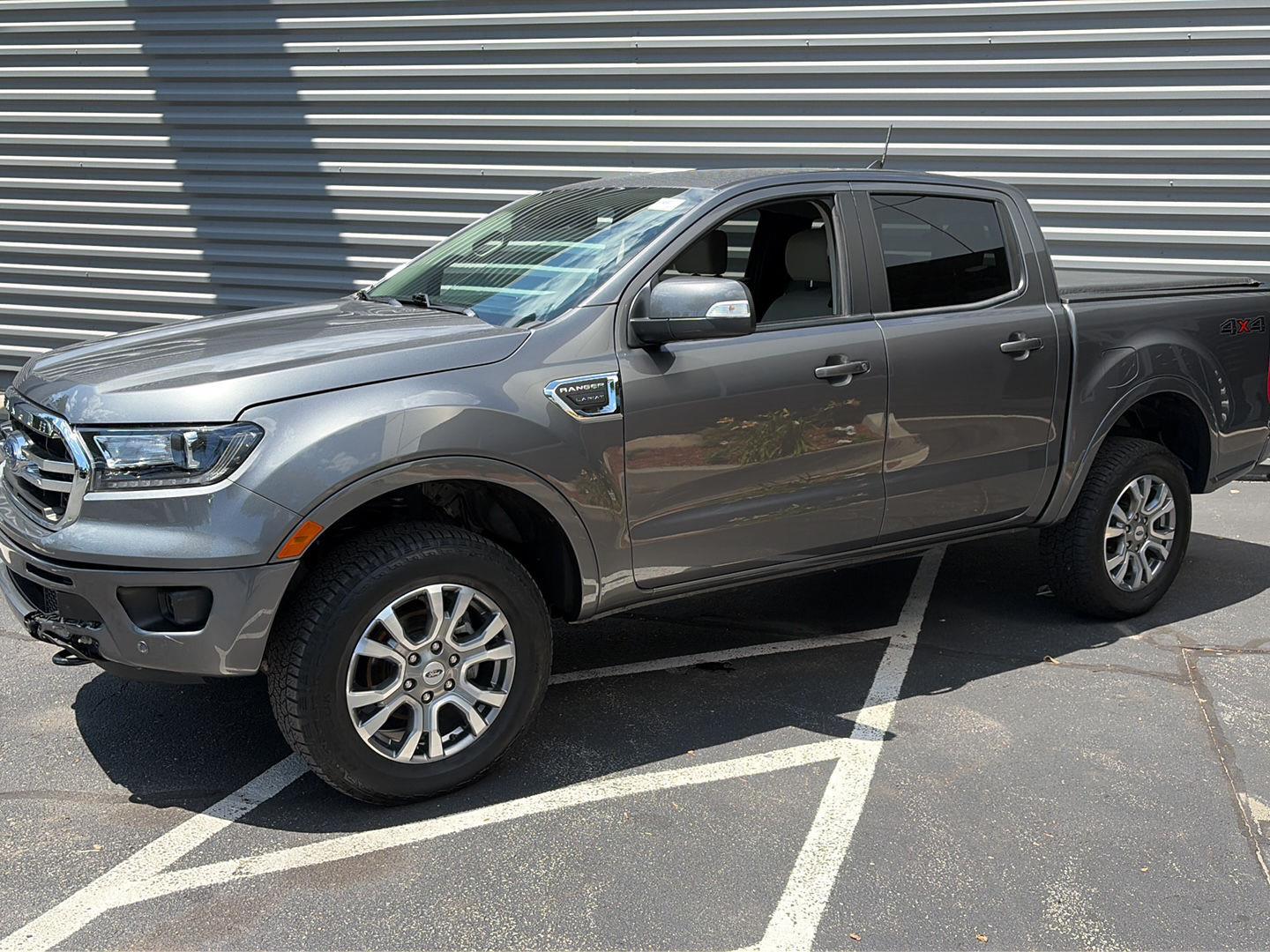 Carbonized Gray Metallic 2022 Ford Ranger Pickup Truck Four-Wheel Drive Automatic