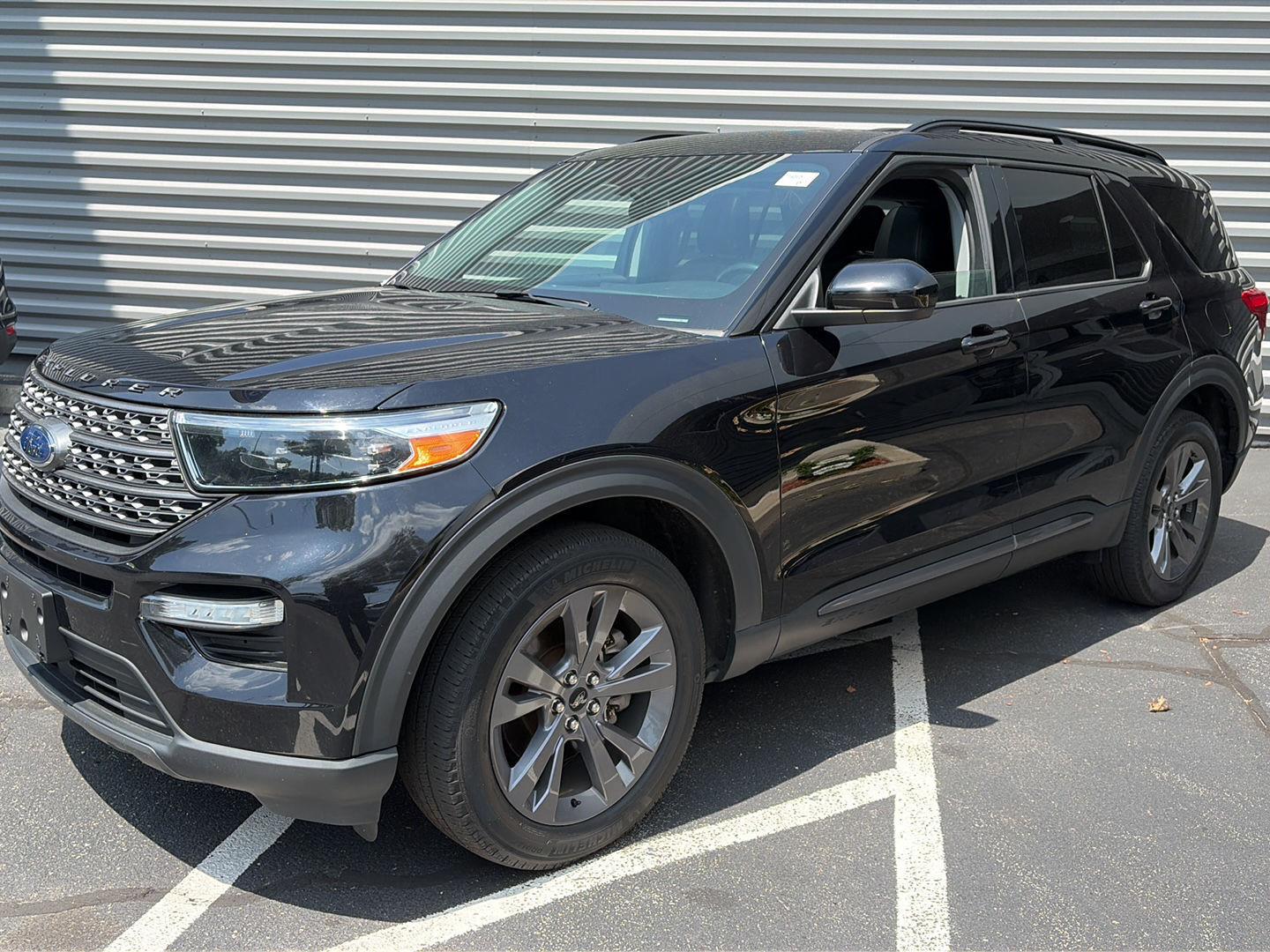 Agate Black Metallic 2023 Ford Explorer SUV / Crossover All-Wheel Drive Automatic
