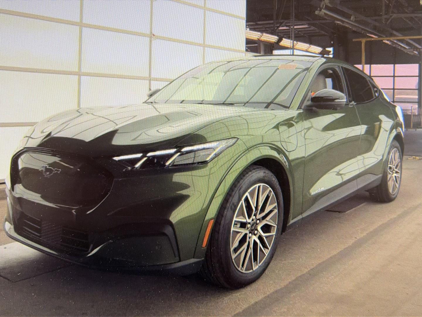 Eruption Green Metallic 2025 Ford Mustang Mach-E SUV / Crossover All-Wheel Drive Automatic