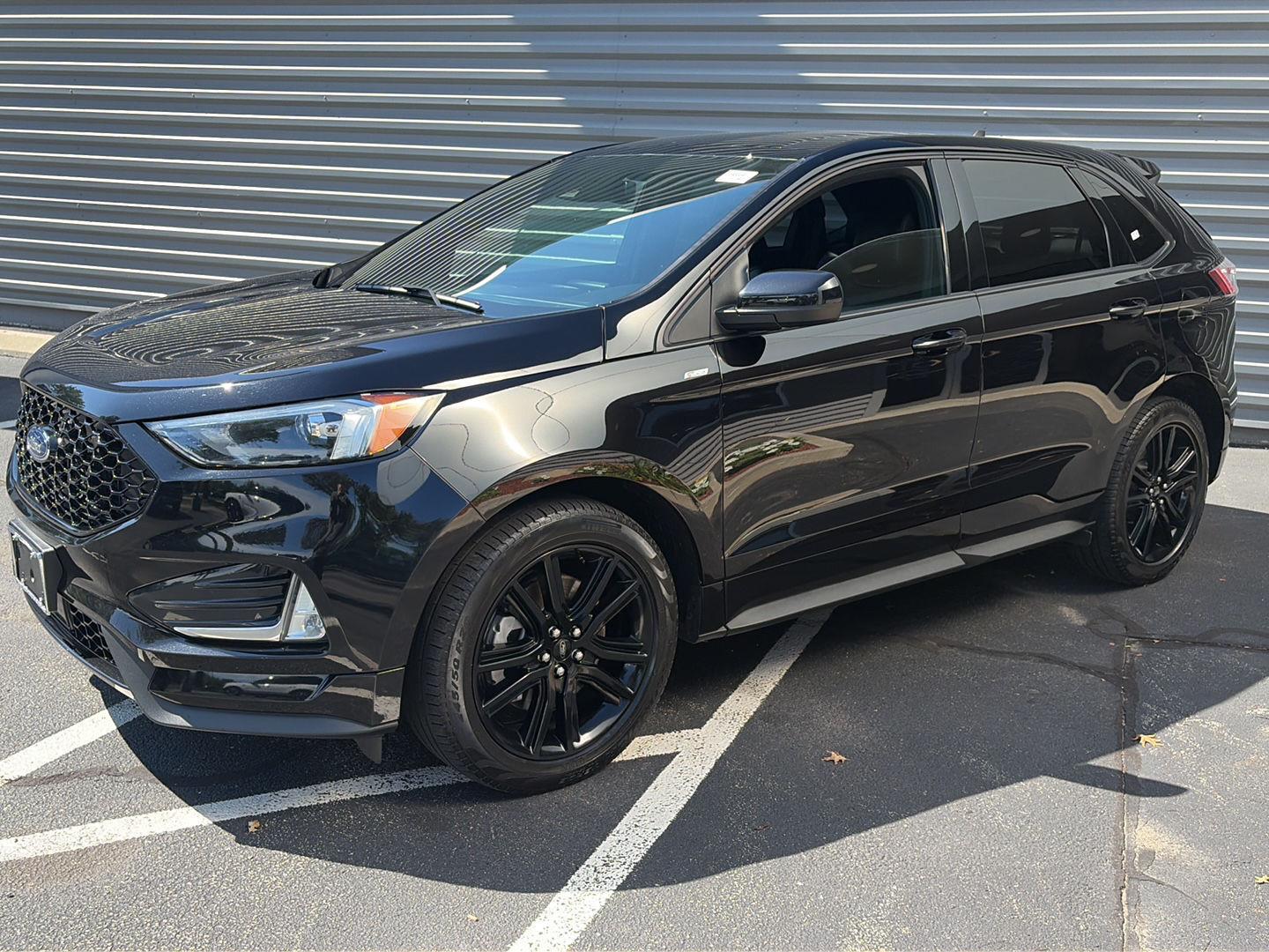 Agate Black Metallic 2024 Ford Edge SUV / Crossover All-Wheel Drive 8-Speed Automatic