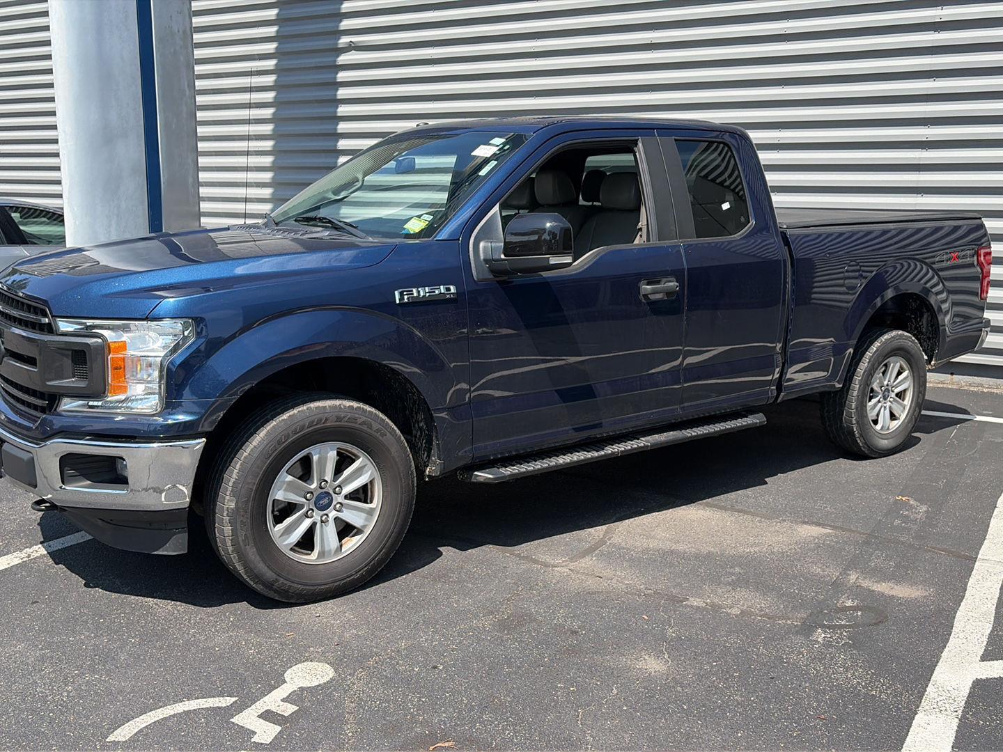 Blue Jeans Metallic 2019 Ford F-150 Pickup Truck Four-Wheel Drive 6-Speed Automatic