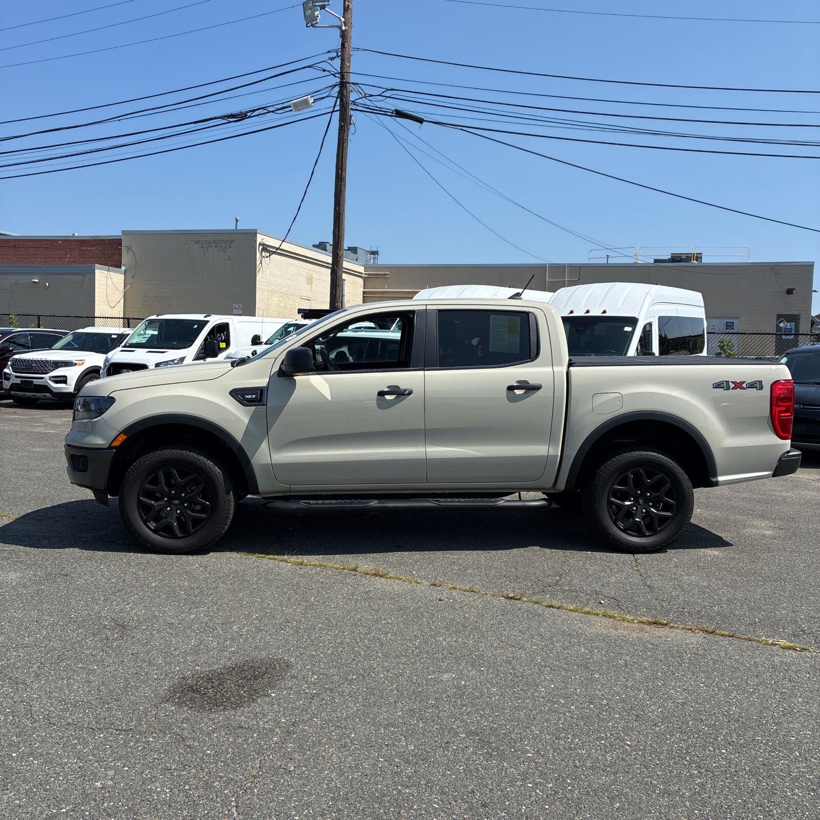 Desert Sand 2022 Ford Ranger Pickup Truck Four-Wheel Drive Automatic