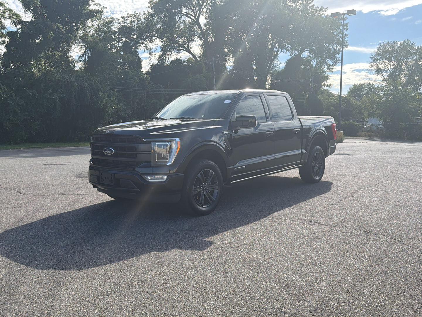 Agate Black Metallic 2023 Ford F-150 Pickup Truck Four-Wheel Drive Automatic