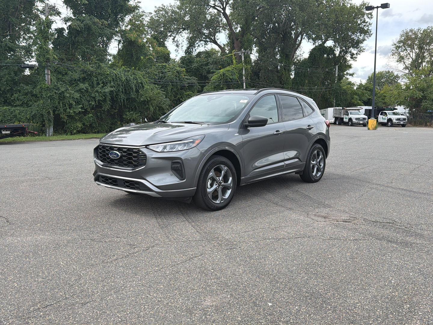 Carbonized Gray Metallic 2023 Ford Escape SUV / Crossover All-Wheel Drive 8-Speed Automatic