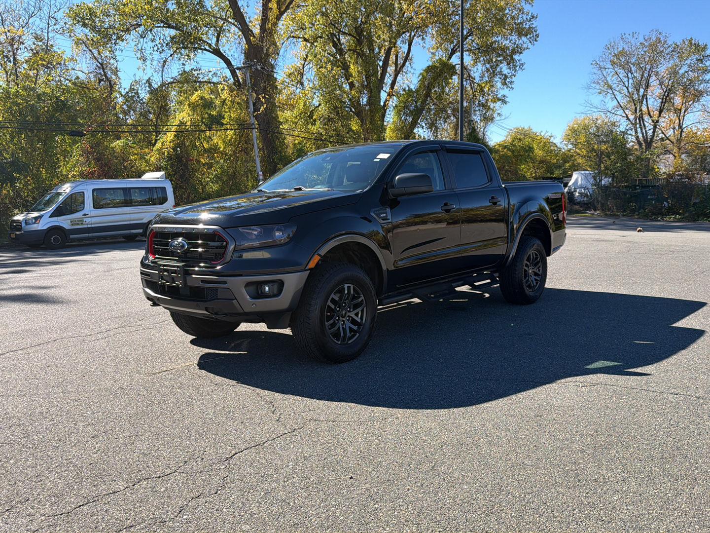 Shadow Black 2022 Ford Ranger Pickup Truck Four-Wheel Drive Automatic