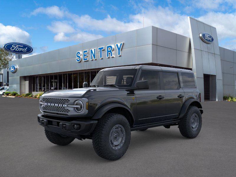 Shadow Black 2025 Ford Bronco Badlands 4-Door 4WD SUV / Crossover Four-Wheel Drive 7-Speed Manual