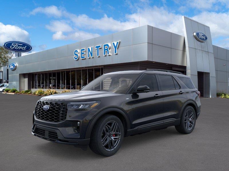 Agate Black Metallic 2026 Ford Explorer SUV / Crossover All-Wheel Drive Automatic