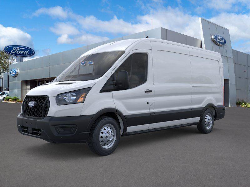 Oxford White 2026 Ford Transit Cargo Van All-Wheel Drive