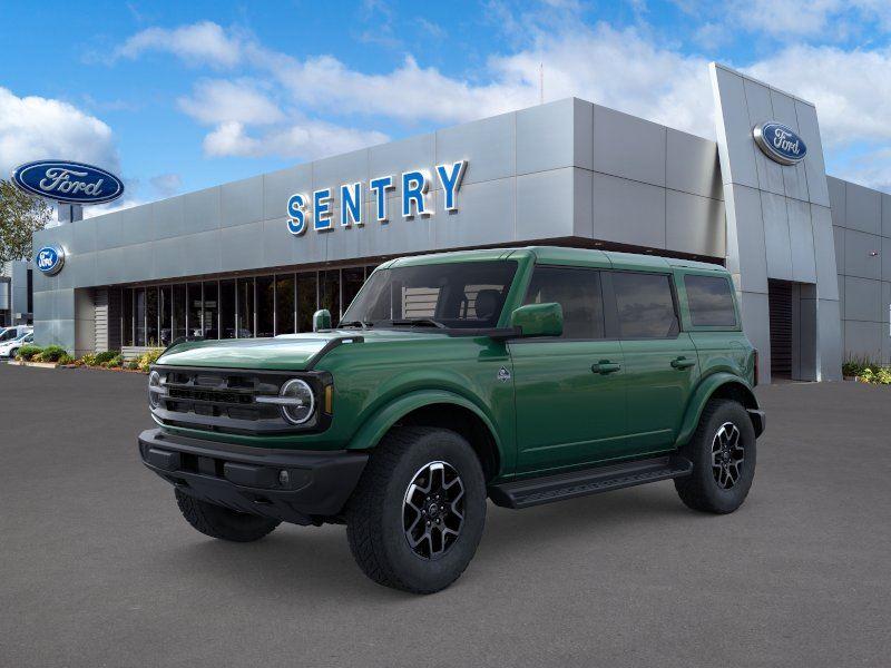 Eruption Green Metallic 2025 Ford Bronco Outer Banks 4-Door 4WD SUV / Crossover Four-Wheel Drive Automatic